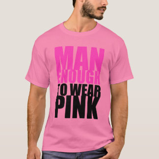 Camiseta Rosa e viril