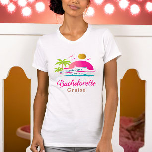 Camiseta Rosa Elegante para Despedida de Solteira