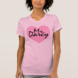 Camiseta Rosa eu amo o Sr. Darcy T-shirt