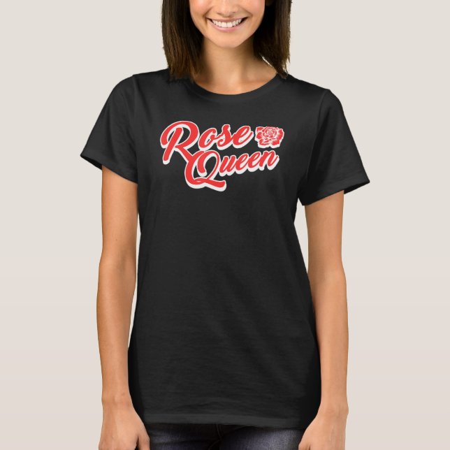 Camiseta Rosa Gardener Gardener Rosa Queen (Frente)