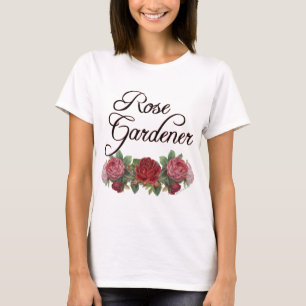 Camiseta Rosa Gardener Say com Rosas