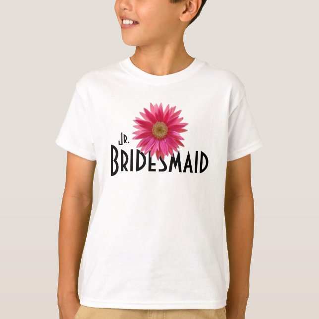 Camiseta Rosa Gerbera Daisy/ Wedding (Frente)