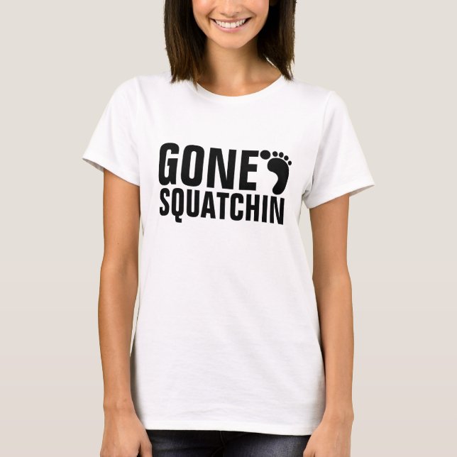 CAMISETA ROSA IDO DO T-SHIRT DE SQUATCHIN (Frente)