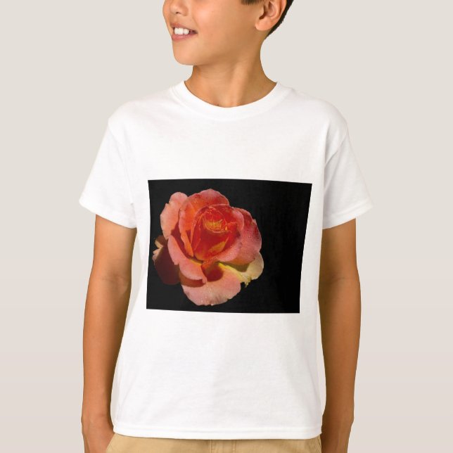 Camiseta Rosa laranja (Frente)