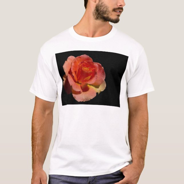 Camiseta Rosa laranja (Frente)