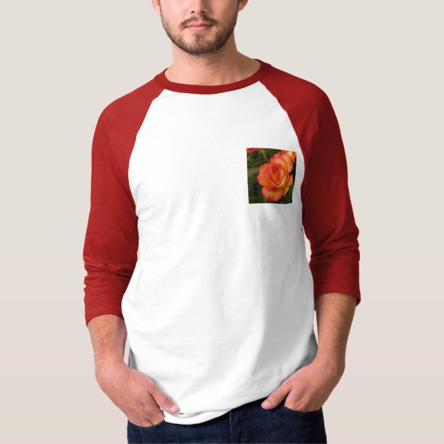 Camiseta Rosa laranja (Frente)
