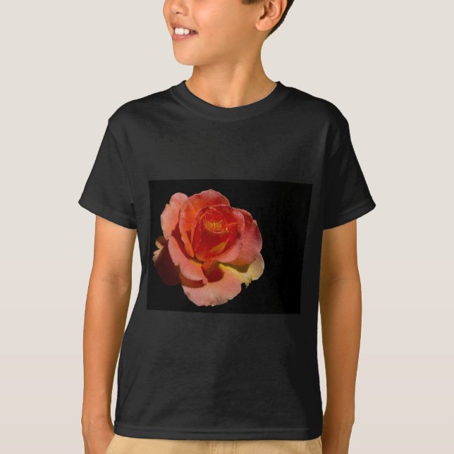 Camiseta Rosa laranja (Frente)