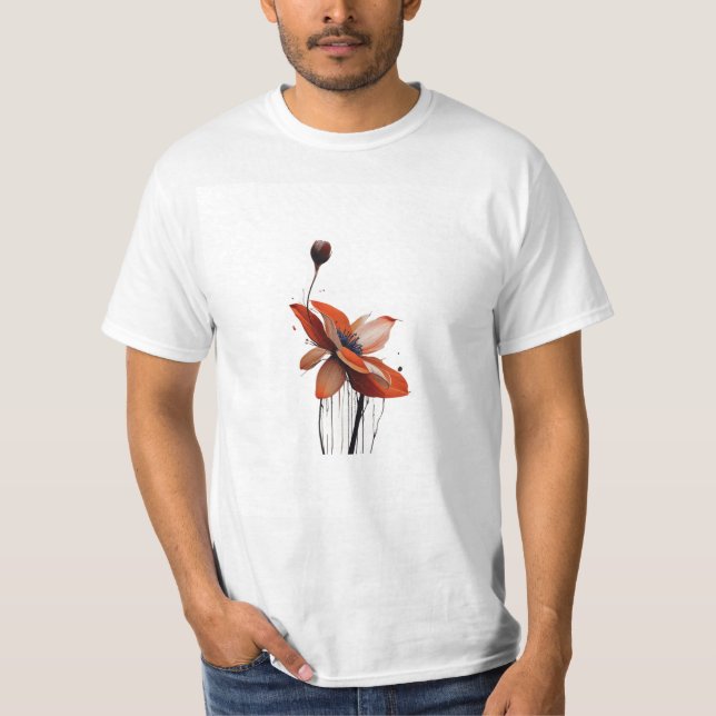 Camiseta "Rosa Lover's Delight T-SHIRT (Frente)