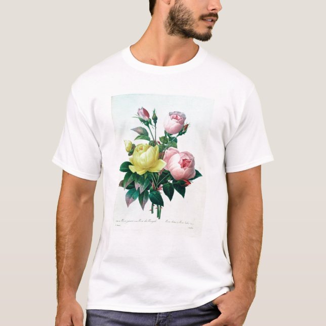 Camiseta Rosa Lutea e Rosa Indica (Frente)