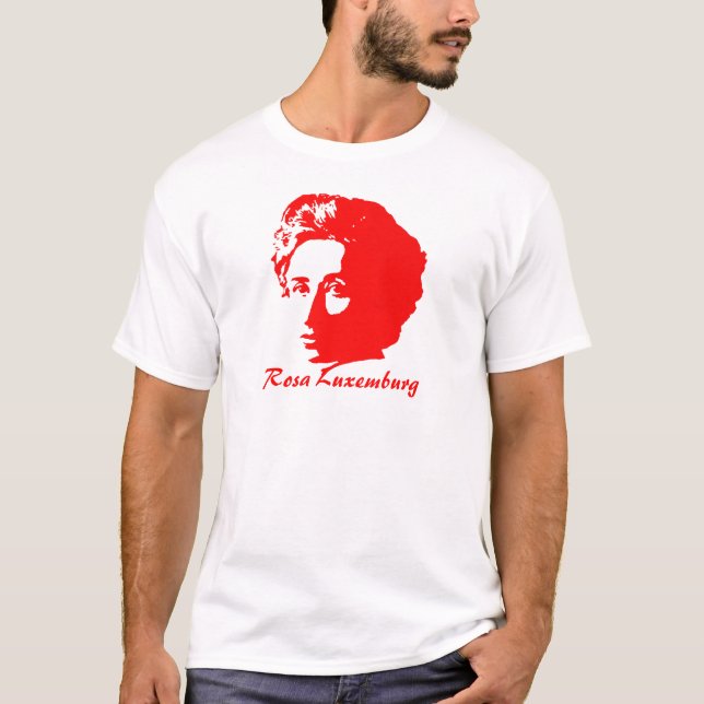Camiseta Rosa luxemburgo (Frente)