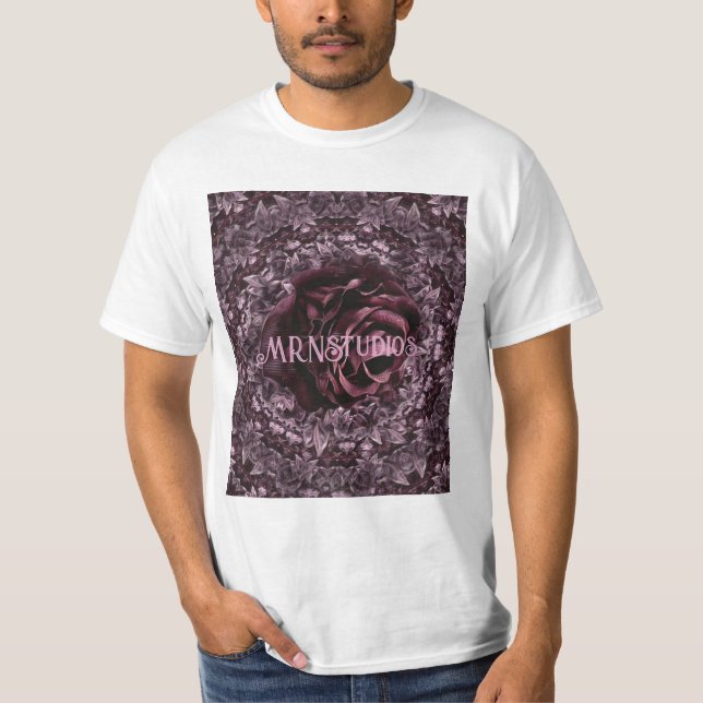 Camiseta Rosa Mandala (Frente)