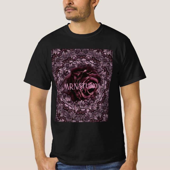 Camiseta Rosa Mandala (Frente)