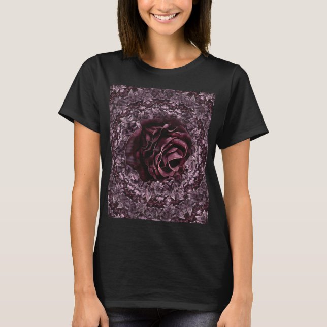 Camiseta Rosa Mandala (Frente)