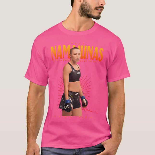 Camiseta Rosa Namajunas (Frente)