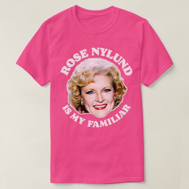 Camiseta Rosa Nylund É Minha Família (Frente do Design)