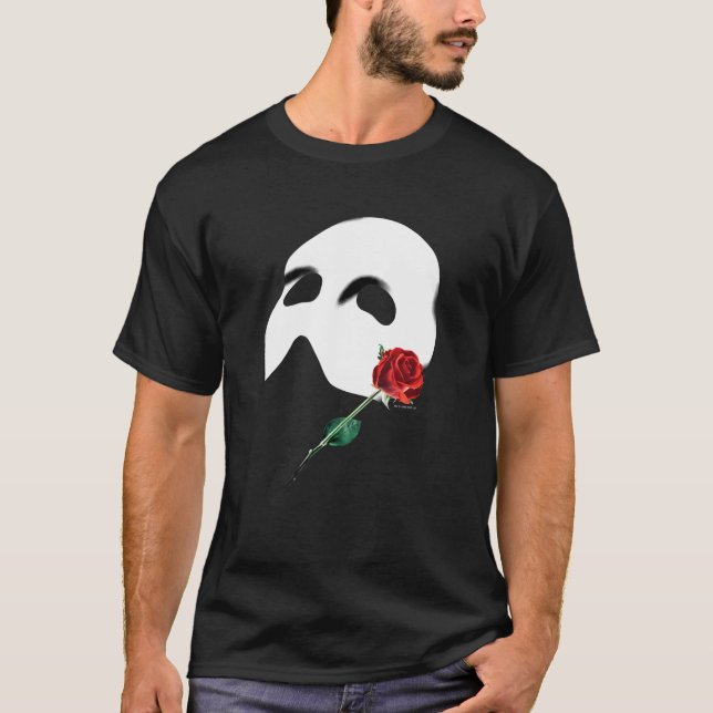Camiseta Rosa Oficial 'Fantasma Da Ópera' (Frente)