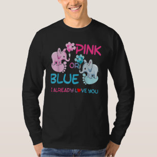Camiseta Rosa Ou Azul, Eu Já Te Amo.