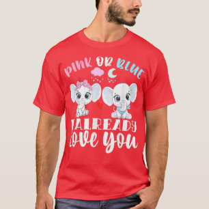 Camiseta Rosa Ou Azul, Eu Já Te Amo.