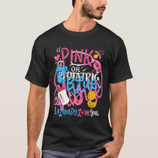 Camiseta Rosa Ou Azul Eu Já Te Amo A Revelação De Gênero