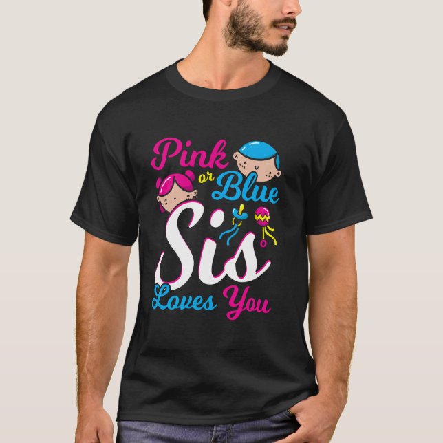 Camiseta Rosa ou Azul Mana Ama Você (Frente)