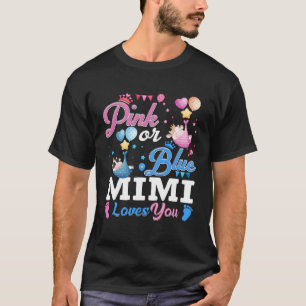 Camiseta Rosa Ou Azul Mimi Ama Você Presentes Vaca Bebê Gên