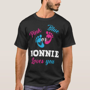 Camiseta Rosa Ou Azul Nona Te Ama O Gênero Reveal Boy Ou