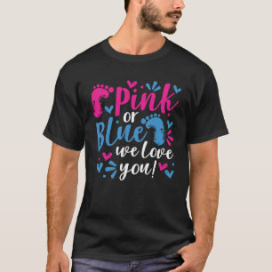 Camiseta Rosa Ou Azul Nós Amo-Te A Revolução De Gênero Boni