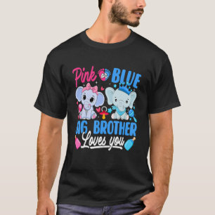 Camiseta Rosa ou Azul O Grande Irmão Te Ama Revelação do Se
