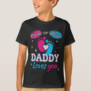 Camiseta Rosa ou Azul, Pai te ama