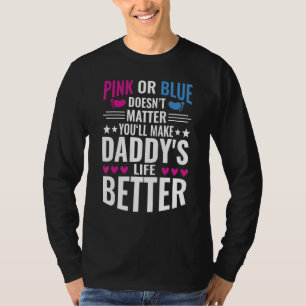 Camiseta Rosa Ou Azul Torna A Vida Mortal Melhor Revisão Do