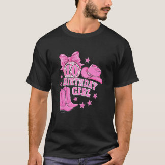 Camiseta Rosa Préppy Disco Ocidental de 7 Anos de Idade Men