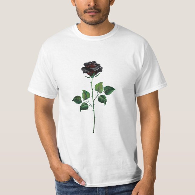Camiseta Rosa preto (Frente)