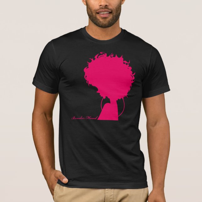Camiseta Rosa principal do bombardeiro (Frente)