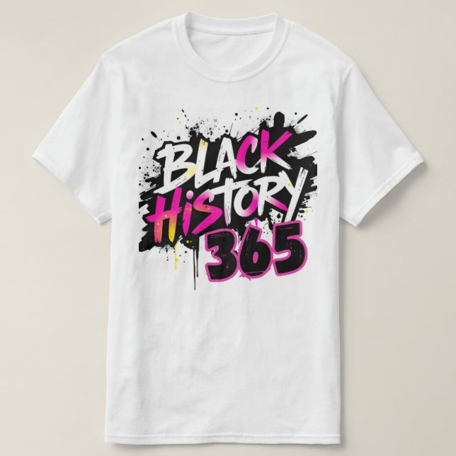 Camiseta rosa quente bhm365 (Frente do Design)
