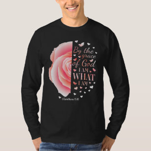 Camiseta Rosa religiosa cristã verte mulheres