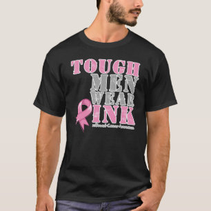 Camiseta Rosa resistente do desgaste de homens