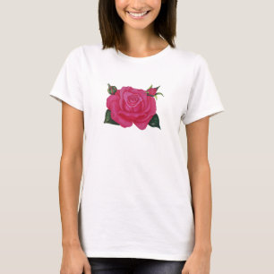 Camiseta Rosa rosa