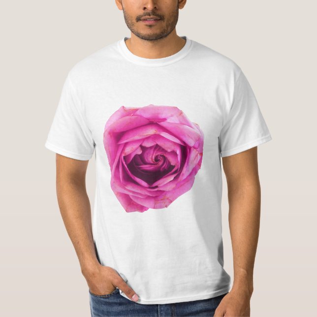 Camiseta Rosa rosa (Frente)