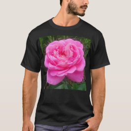 Camiseta Rosa Rosa Romântica "Leonardo Da Vinci"