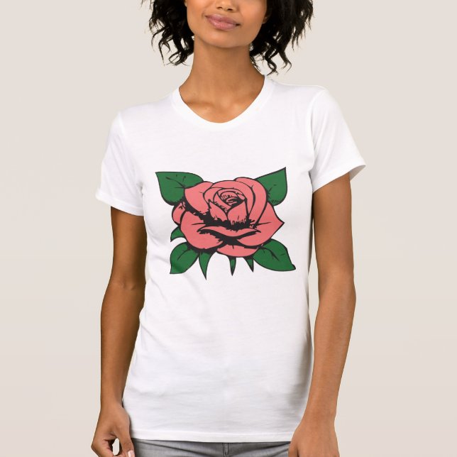 Camiseta Rosa Rosa Rosa (Frente)