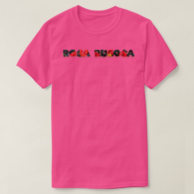 Camiseta Rosa Rugosa Classic TSirt (Frente do Design)