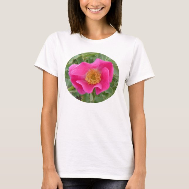 Camiseta Rosa Selvagem F23aw (Frente)