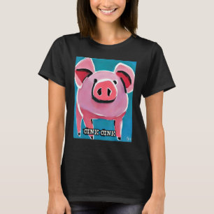 Camiseta Rosa Suíno-Suíno-Cinzento-Rosa 62