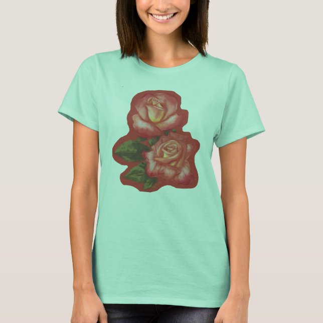 Camiseta Rosa T-Shirt (Frente)
