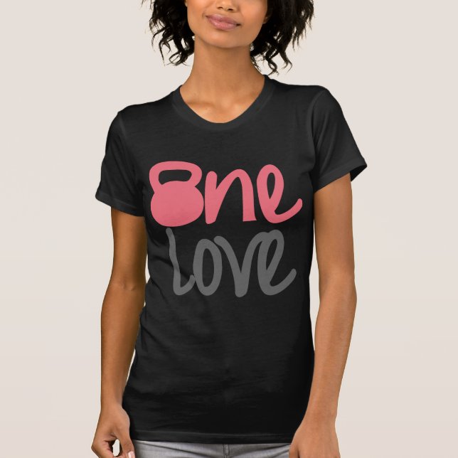 Camiseta Rosa "um amor " (Frente)