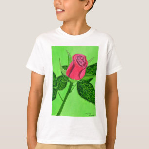 Camiseta Rosa vermelha T-Shirt