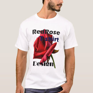 Camiseta Rosa vermelha T-Shirt