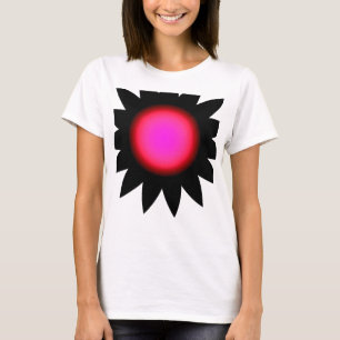 Camiseta Rosa Vermelho brilhante