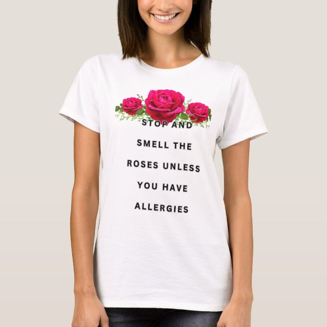 Camiseta Rosas (Frente)
