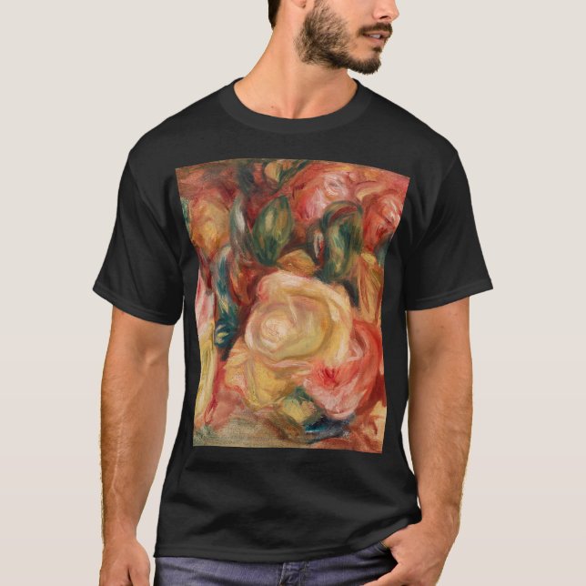Camiseta Rosas (1912) apresentada por Pierre-Auguste Renoir (Frente)